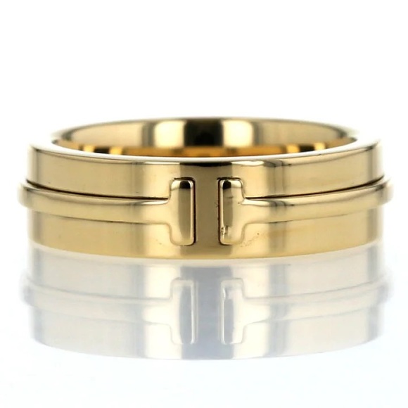 Tiffany & Co. Jewelry - Tiffany T Wide Ring in 18k Gold